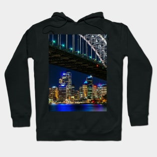 Sydney Harbour at Night, NSW, Australia Hoodie